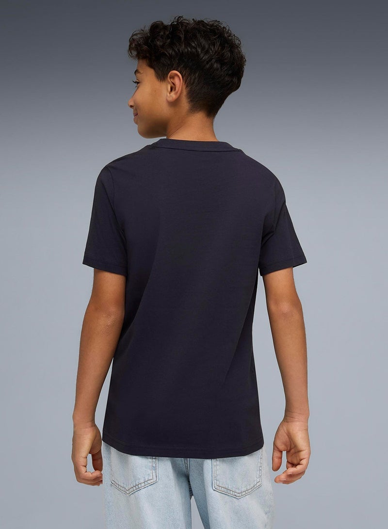 بوما تيشيرت بشعار أساسي بلونين رقم  للشباب - Image 2